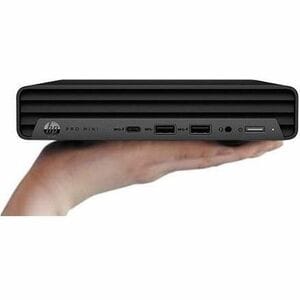 HP Pro Mini 400 G9 Desktop Computer - Intel Core i3 13th Gen i3-13100T - vPro Technology - 8 GB - 256 GB SSD - Mini PC - I