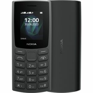 Nokia 105 (2023) Feature Phone - 4.6 cm (1.8") TFT LCD QQVGA 120 x 160 - Series 30+ - 2G - Charcoal - Bar - 2 SIM Support 