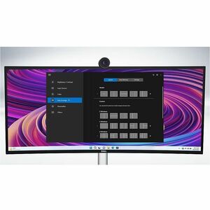 Dell UltraSharp U3824DW 38" Class WQHD+ Curved Screen LED Monitor - 21:9 - Black, Silver - 95.3 cm (37.5") Viewable - In-p