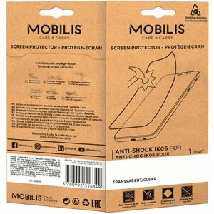 MOBILIS 5H Anti-glare Screen Protector - Transparent, Clear - 1 Piece - For LCD Mobile Computer - Break Resistant, Scratch