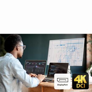ATEN KM Switchbox - 2 Computer(s) - 1 Local User(s) - 4K - 3840 x 2160 - 6 x USB - 1 x DisplayPort
