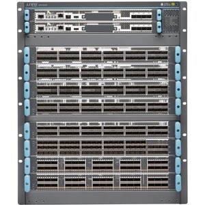 Juniper QFX10000 QFX10008 Manageable Switch Chassis - 3 Layer Supported - Modular - Optical Fiber - 13U High - Rack-mountable