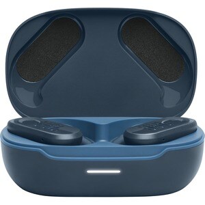 JBL Endurance Peak 3 True Wireless Over-the-ear Stereo Earset - Blue - Binaural - In-ear - Bluetooth - 16 Ohm - 20 Hz to 2