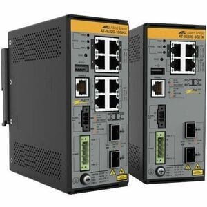 Allied Telesis IE220 4 Ports Ethernet Switch - Gigabit Ethernet, 10 Gigabit Ethernet - 10/100/1000Base-T - 4 Layer Support