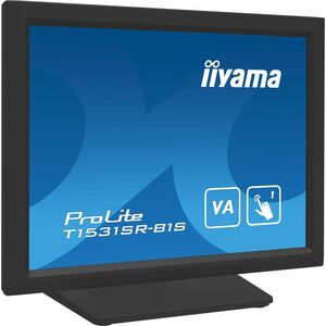 Moniteur LED à écran tactile iiyama ProLite T1531SR-B1S 15" Class - 4:3 18 ms - 38,1 cm (15") Viewable - Dalle Tactile Rés