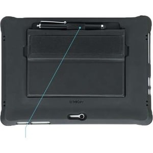 MOBILIS PROTECH Robust Tasche Microsoft Surface Go 3, Surface Go 2, Surface Go Tablet - Schwarz - Elastisch, TFP 4.0, Scha