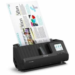 Epson C380W Sheetfed Scanner - 600 dpi Optical - 30-bit Color - 30 ppm (Mono) - 30 ppm (Color) - PC Free Scanning - Duplex