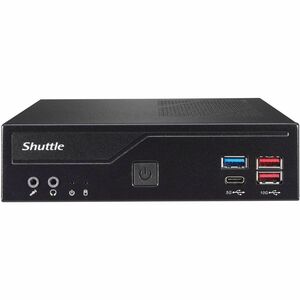 Shuttle XPC slim DH670V2 Barebone-System - Slim PC - Sockel LGA-1700 - 1 x Prozessor-Support - Intel H670 Chip - 64 GB DDR