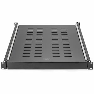Rocstor 19" Adjustable Sliding Server Rack Cabinet Shelf - For Server, Data Center - 1U Rack Height x 19" Rack Width - Rac