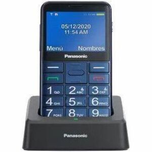 Panasonic KX-TU155 Feature Phone - 6.1 cm (2.4") TFT LCD 240 x 320 - 64 MB RAM - 2G - Blue - Bar - 2 SIM Support - SIM-fre