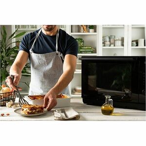 Panasonic NN-DS59NBEPG Single Microwave Oven - Black - 27 L Capacity - Microwave - 1 kW Microwave Power - 1.35 kW Grill Po
