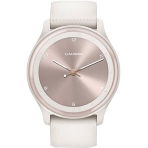 Garmin vívomove Sport Smart Watch - 40 mm Case Height - 40 mm Case Width - Ivory, Peach Gold Body Color - Fiber Reinforced