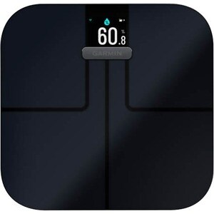 Garmin Index S2 Digital Medical Scale - 400 lb / 181.40 kg Maximum Weight Capacity - Black