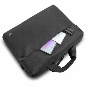 V7 CTP14-ECO2 Carrying Case (Briefcase) for 35.8 cm (14.1") Notebook - Black - Polyethylene Terephthalate (PET) Body - Han