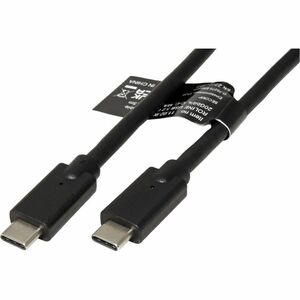 ROLINE USB3.2 Gen2x2 Kabel, C–C, ST/ST, 20Gbit/s, 240W, schwarz, 1,5 m