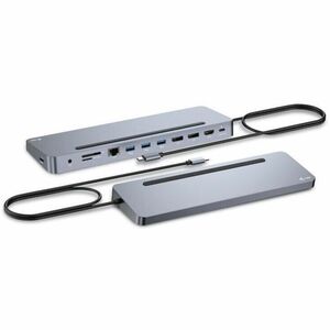 i-tec USB Type C Docking Station for Tablet PC, Microphone, Notebook, Monitor, Headset, Smartphone - Charging Capability -