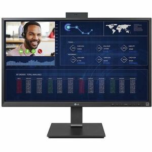 LG 27CQ651W-BP All-in-One Thin Client - Intel Pentium N6005 Quad-core (4 Core) 2 GHz - Black - 4 GB RAM DDR4 SDRAM - 256 G