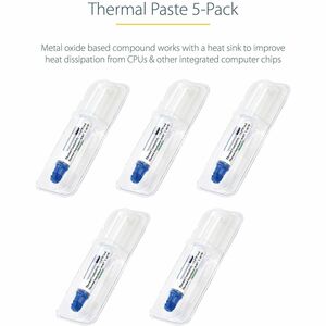 Thermal Paste High PerformancePack of 5 Syringes RoHS
