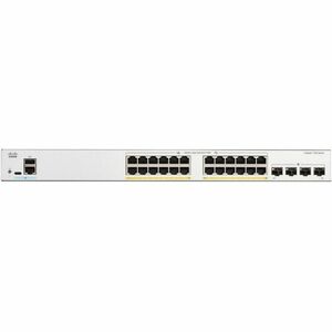 Cisco Catalyst 1300 C1300-24FP-4G 24 Anschlüsse Verwaltbar Ethernet-Switch - Gigabit-Ethernet - 10/100/1000Base-T, 1000Bas