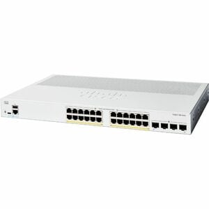 Cisco Catalyst 1300 C1300-24P-4G 24 Ports Manageable Ethernet Switch - Gigabit Ethernet - 10/100/1000Base-T, 1000Base-X - 