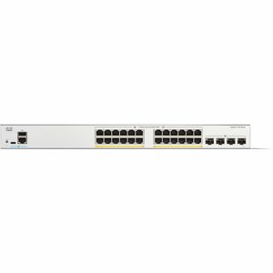 Cisco Catalyst 1300 C1300-24P-4X 24 Anschlüsse Verwaltbar Ethernet-Switch - 10 Gigabit Ethernet - 10/100/1000Base-T, 10GBa
