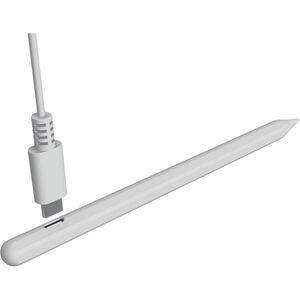 Trust Kyna Stylus mit Integrierter Schreibstift - Aktiv - Ersetzbare Stylus-Spitze - Weiß - iPad Unterstütztes Gerät