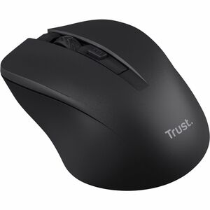 Trust Mydo Maus - Funkfrequenz - USB 2.0 Typ A - Optisch - 4 Taste(n) - Schwarz - Kabellos - 2,40 GHz - 1800 dpi Auflösung