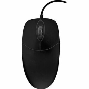 Active Key Maus - USB Typ-A - Optisch - 2 Taste(n) - Schwarz - Kabel - 1000 dpi Auflösung - Scroll-Rad - Symmetrisch