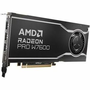 AMD Radeon Pro W7600 Graphic Card - 8 GB GDDR6 - Full-height - 7680 x 4320 - 128 bit Bus Width - PCI Express 4.0 x8 - Disp