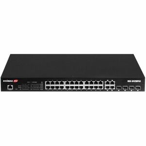 Switch Ethernet Edimax IGS-5428PLC 24 Porte Gestibile - Gigabit Ethernet - 10/100/1000Base-T - 4 Slot SFP - 500 W PoE Budg