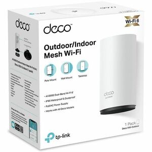 TP-Link Deco X50-Outdoor Wi-Fi 6 IEEE 802.11 a/b/g/n/ac/ax Ethernet Drahtlos Router - Dualband - 2,40 GHz ISM-Band - 5 GHz