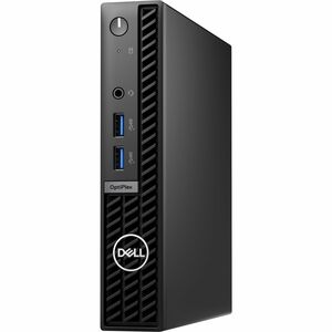 Dell OptiPlex 7000 7010 Desktop Computer - Intel Core i5 13th Gen i5-13500T - 8 GB - 256 GB SSD - Micro PC - Black - Intel