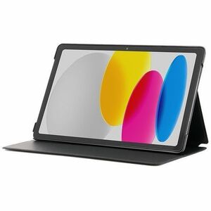 MOBILIS RE.LIFE Carrying Case (Flap) for 27.7 cm (10.9") Apple iPad (10th Generation) iPad - Black - Drop Resistant, Scrat