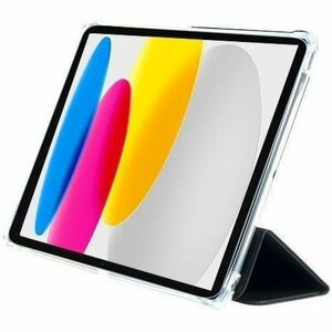 MOBILIS EDGE Carrying Case (Folio) for 27.7 cm (10.9") Apple iPad (10th Generation) Tablet, Stylus - Black, Transparent - 