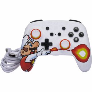 PowerA Enhanced Wired Controller for Nintendo Switch - Fireball Mario - Cable - USB - Nintendo Switch - 3 m Cable