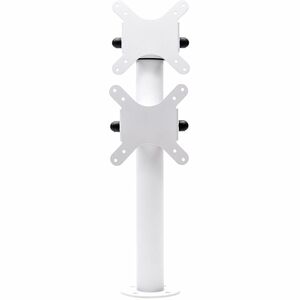 Star Micronics mUnite Pole Mount for Kiosk - White - 75 x 75, 100 x 100 - VESA Mount Compatible - Steel