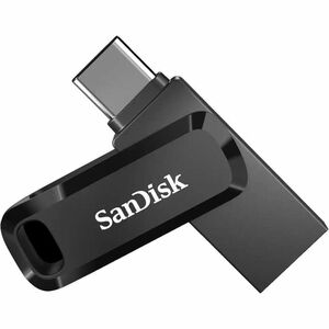 SanDisk Ultra Dual Drive Go 256 GB USB 3.1 (Gen 1) Type C, USB 3.1 (Gen 1) Type A Flash Drive - 150 MB/s Read Speed - 5 Ye