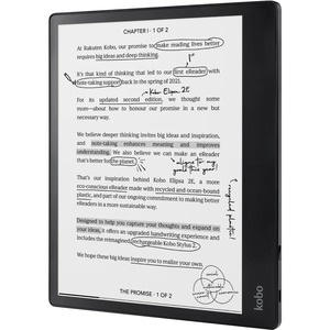 Lettore di testo digitale Kobo Elipsa 2E - 32 GB Flash - 26,2 cm (10,3") Display - Touchscreen - 1404 x 1872 - LAN wireles