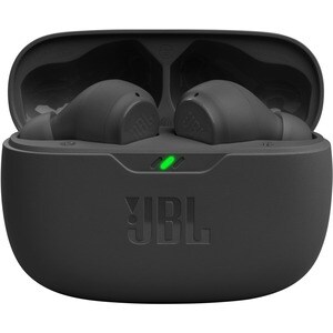 JBL Wave Beam True Wireless Earbud Stereo Earset - Black - Binaural - In-ear - Bluetooth/RF - 16 Ohm - 20 Hz to 20 kHz