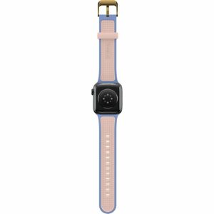 OtterBox Adjustable Smartwatch Band - Buckle Attachment - Blue - Silicon, Stainless Steel