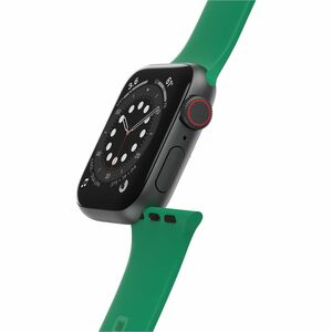 OtterBox Adjustable Smartwatch Band - Buckle Attachment - Green Juice - Silicone, Stainless Steel