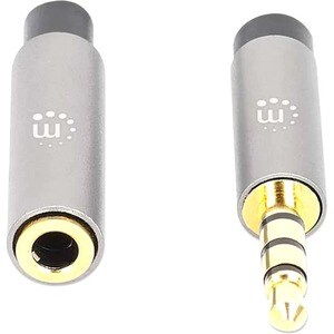 Manhattan 356039 2m Minifono Cable de audio - Cable for Dispositivo de audio, Estéreo de coche, Auricular, Altavoz, Smartp