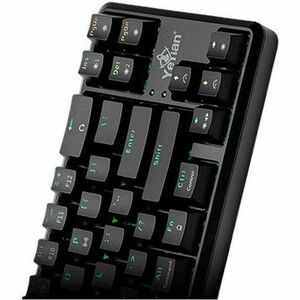 Yeyian Akil YTM-28209R Teclado gaming - Con cable/Inalámbrico Conectividad - USB Tipo A Interfaz - RGB LED - Español - QWE