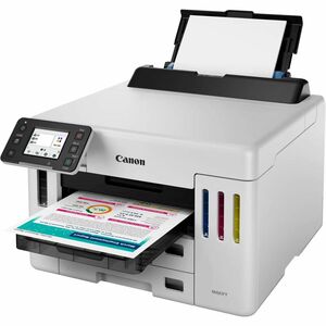 Canon MAXIFY GX5550 Desktop Wireless Inkjet Printer - Colour - 600 x 1200 dpi Print - Automatic Duplex Print - 600 Sheets 