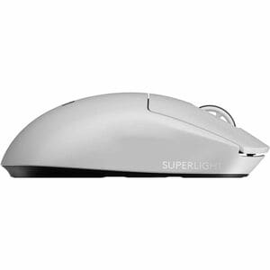 Logitech G PRO X Superlight 2 Gaming Mouse - USB 2.0 - Opto-mechanical - 5 Button(s) - White - Wireless - Rechargeable - 3