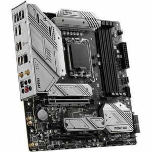 MSI MAG B760M MORTAR MAX WIFI DDR4 Gaming Desktop Motherboard - Intel B760 Chipset - Socket LGA-1700 - Micro ATX - Core, P