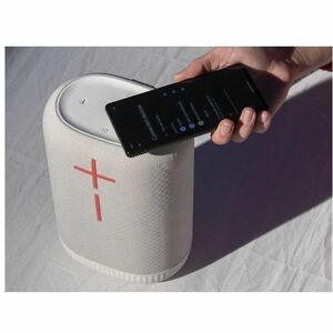 Ultimate Ears EPICBOOM Portable Bluetooth Speaker System - White - Near Field Communication - Battery Rechargeable