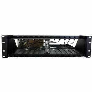 Transition Networks 12-Slot Media Converter Rack - 1 x Number of Power Supplies Supported - 1 x Number of Power Supplies I