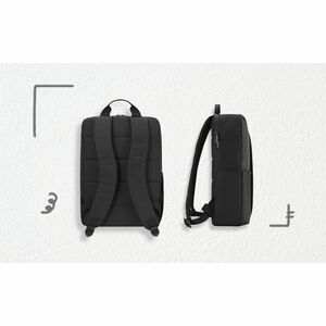 Asus AP4600-CG Carrying Case (Backpack) for 43.18 cm (17") Notebook, Power Bank, Water Bottle - Grey, Cool Grey - Water Re