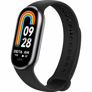 Xiaomi Smart Band 8 Smart Band - Rectangular Case Shape - Graphite Body Color - Black Case Color - Thermoplastic Polyureth
